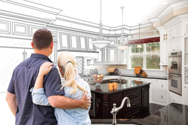 Professional Kitchen Island Installation technician working in Washington, PA